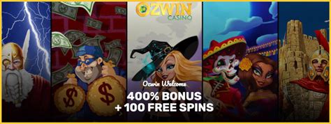 ozwin casino 400 bonus
